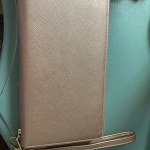 Rose Gold Wallet/Wristlet